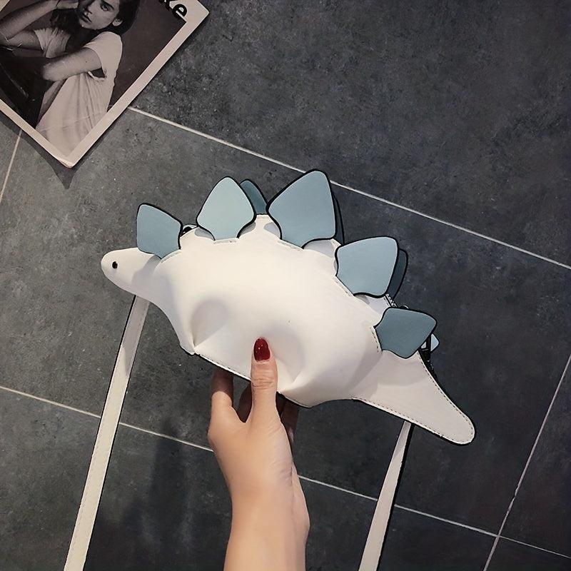 Cartoon Dinosaur Messenger Bag, Men's Women's Shoulder Bag