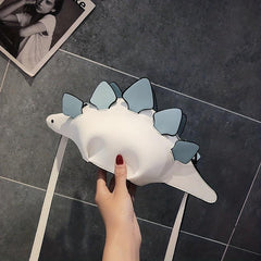 Cartoon Dinosaur Messenger Bag, Men's Women's Shoulder Bag