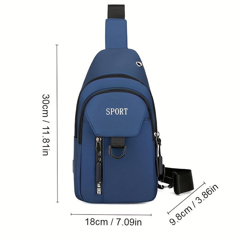 Casual Chest Bag Student Commuter Crossbody Sling Bag