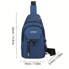 Casual Chest Bag Student Commuter Crossbody Sling Bag