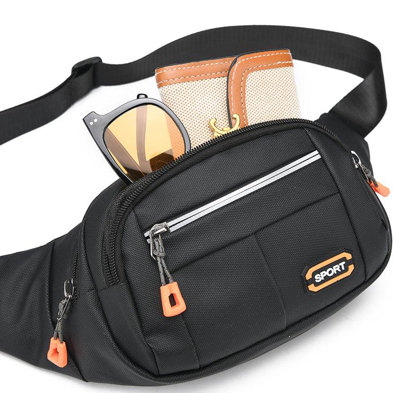 Men's Multifunctional Waist Bag Fanny Pack Phone Bag for Outdoor Running
