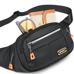 Men's Multifunctional Waist Bag Fanny Pack Phone Bag for Outdoor Running