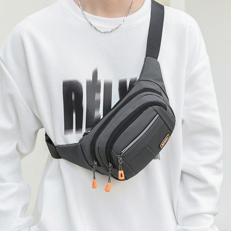 Men's Multifunctional Waist Bag Fanny Pack Phone Bag for Outdoor Running