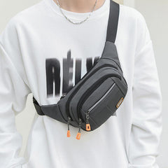 Men's Multifunctional Waist Bag Fanny Pack Phone Bag for Outdoor Running