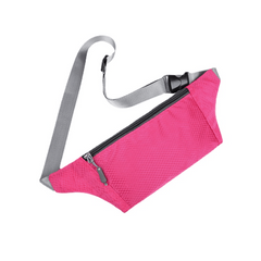 Plaid Sports Running Waist Bag Close-fitting Phone Waist Bag