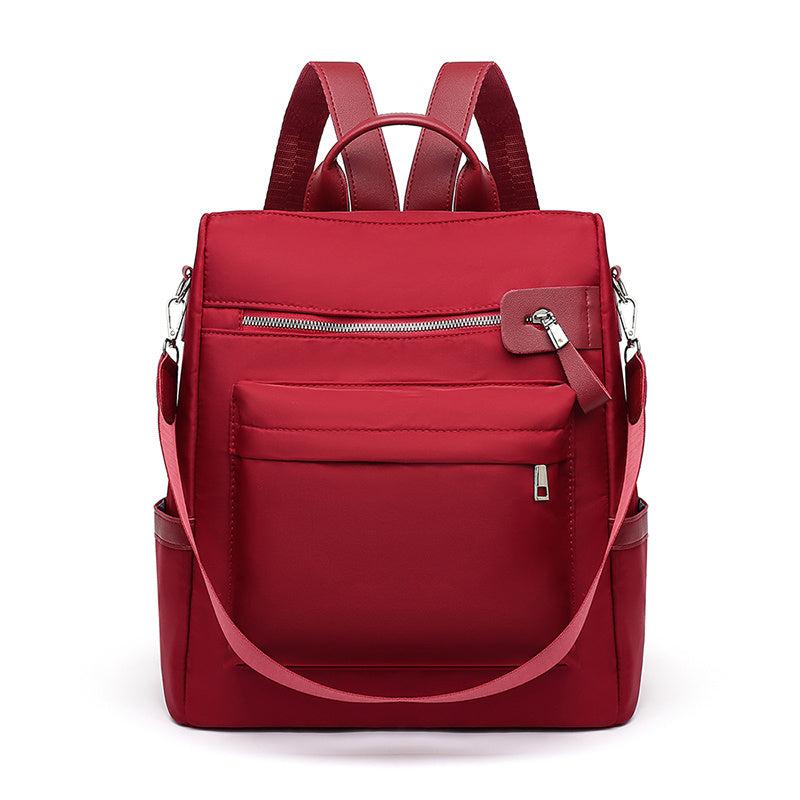 Anti Theft Backpack Purse Shoulder Bag Women's Canvas Travel Bookbag