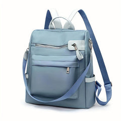 Anti Theft Backpack Purse Shoulder Bag Women's Canvas Travel Bookbag