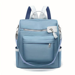 Anti Theft Backpack Purse Shoulder Bag Women's Canvas Travel Bookbag