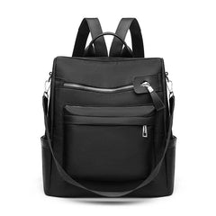 Anti Theft Backpack Purse Shoulder Bag Women's Canvas Travel Bookbag