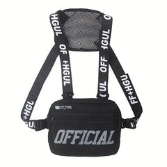 Men's Casual Chest Bag Outdoor Sports Running Crossbody Bag