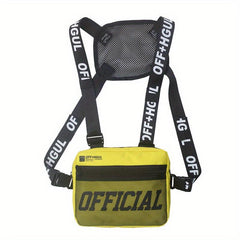 Men's Casual Chest Bag Outdoor Sports Running Crossbody Bag