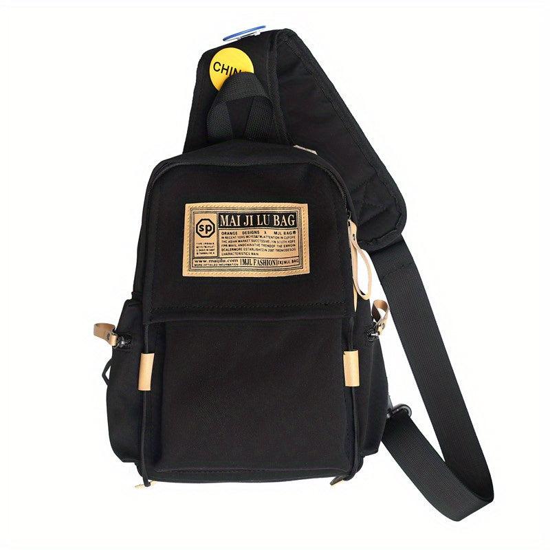 Men's Chest Bag Cargo Messenger Backpack Shoulder Bag