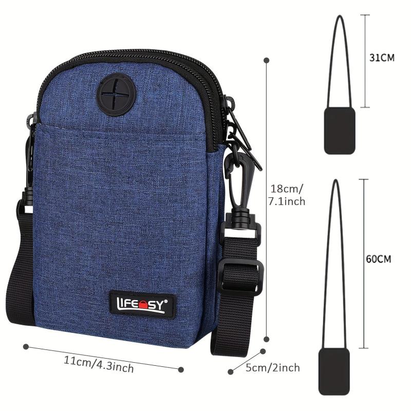 Waterproof Crossbody Bag Cell Phone Pouch Men's Belt Bag Wallet