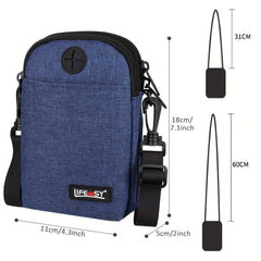 Waterproof Crossbody Bag Cell Phone Pouch Men's Belt Bag Wallet