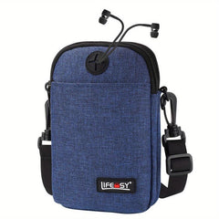 Waterproof Crossbody Bag Cell Phone Pouch Men's Belt Bag Wallet