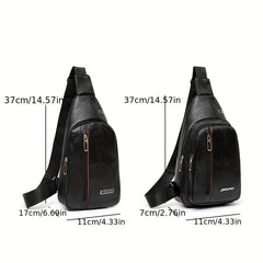 Men's Casual Chest Bag Large Capacity Shoulder Bag