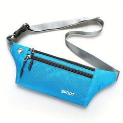 Large Capacity Waist Bag for Travel Outdoor Cycling with Earphone Hole