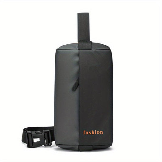 Men's Waterproof Casual Chest Bag For Travel Work Casual Messenger Sling Bag