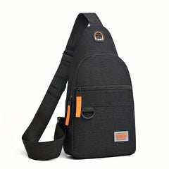 Men's Chest Bag Single Shoulder Crossbody Bag Oxford Cloth Diagonal Backpack