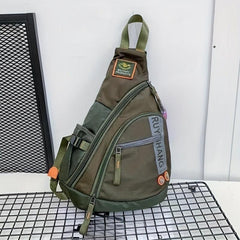Men's Large Capacity Waterproof Chest Bag