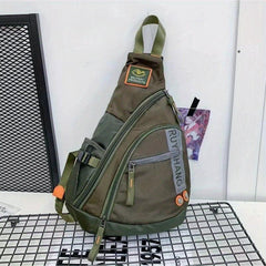 Men's Large Capacity Waterproof Chest Bag