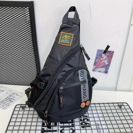 Men's Large Capacity Waterproof Chest Bag