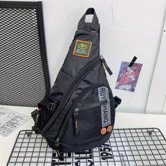 Men's Large Capacity Waterproof Chest Bag