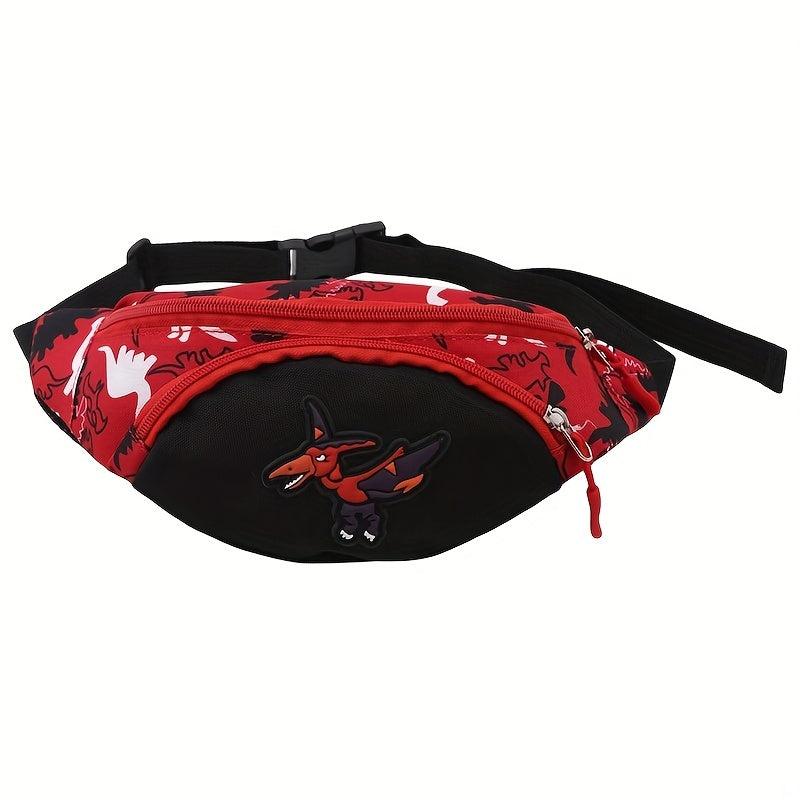 Dinosaur Chest Fanny Pack Adjustable Strap Casual Chest Bag