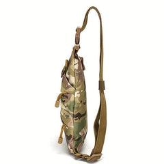 Men's Outdoor Camouflage Chest Bag for Cycling Hiking Travel
