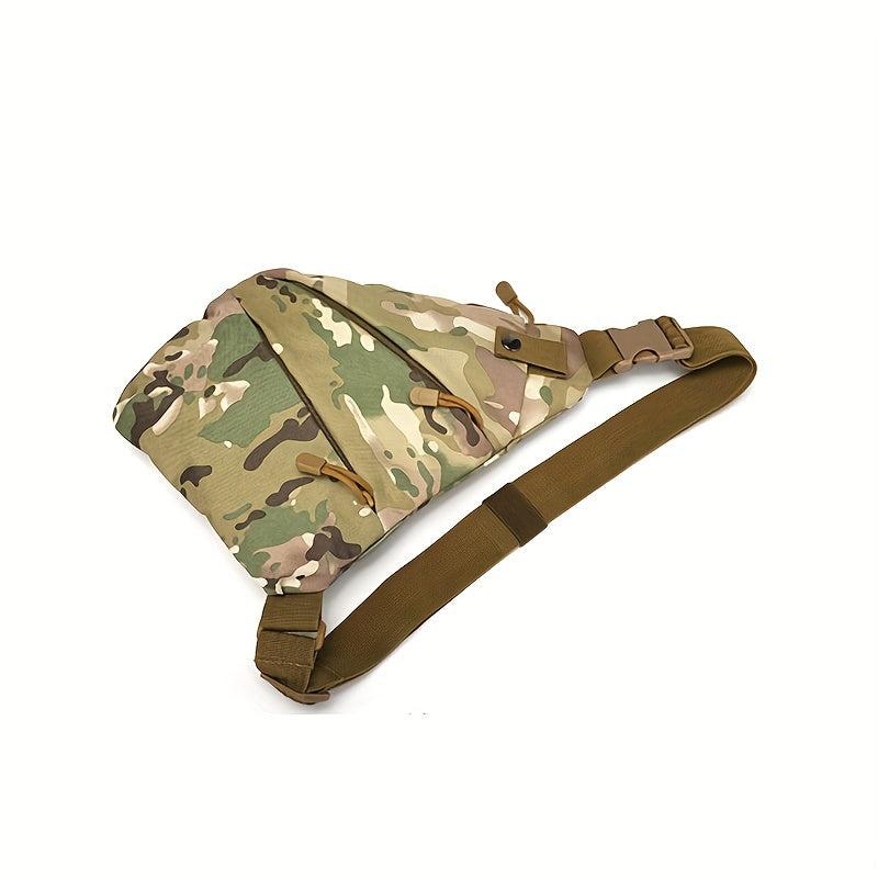 Men's Outdoor Camouflage Chest Bag for Cycling Hiking Travel