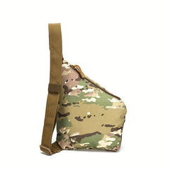 Men's Outdoor Camouflage Chest Bag for Cycling Hiking Travel