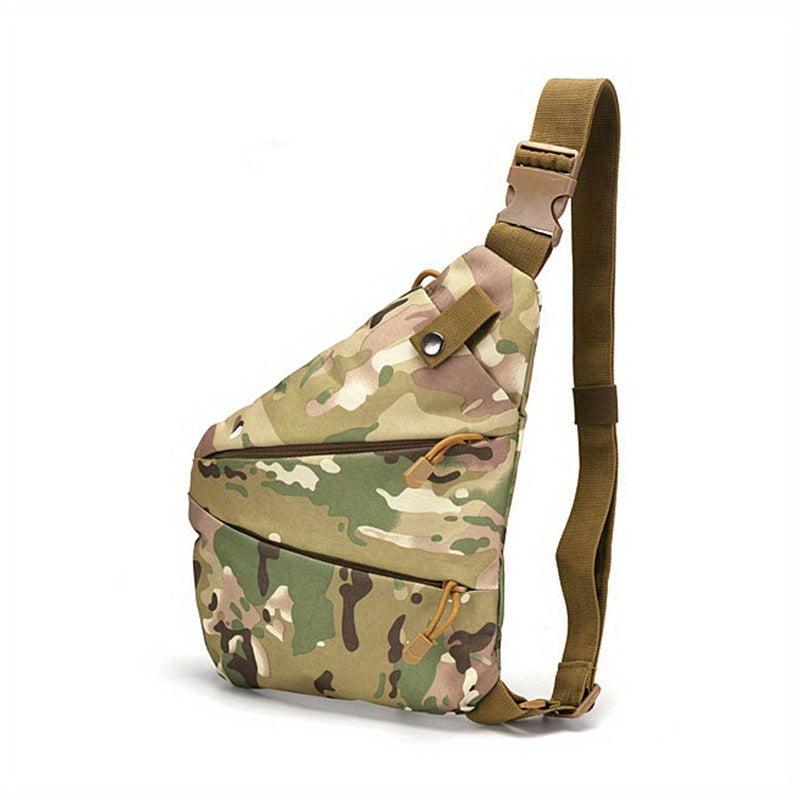 Men's Outdoor Camouflage Chest Bag for Cycling Hiking Travel