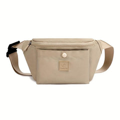 Waterproof Pink Waist Bag Crossbody for Men Women