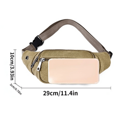 Waterproof Waist Bag Adjustable Fanny Pack For Hiking