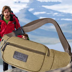 Waterproof Waist Bag Adjustable Fanny Pack For Hiking