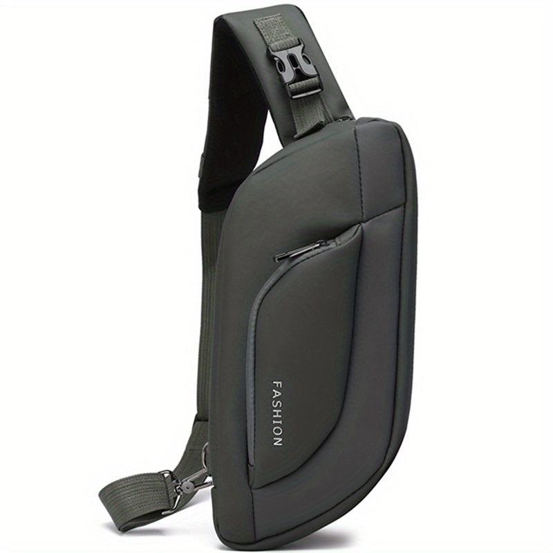 Men's Nylon Crossbody Bag Casual Outdoor Shoulder Bag Travel Sling Bag
