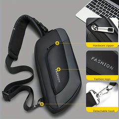 Men's Nylon Crossbody Bag Casual Outdoor Shoulder Bag Travel Sling Bag