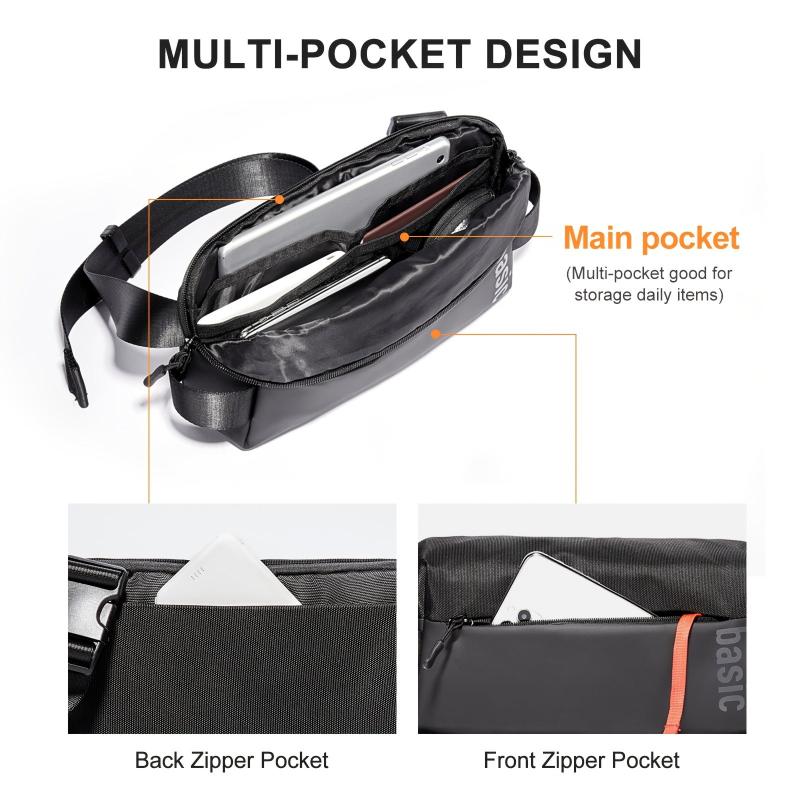 Waterproof Waist Bag Fanny Pack For Men Or Women Mobile Phone Pouch Chest Bag