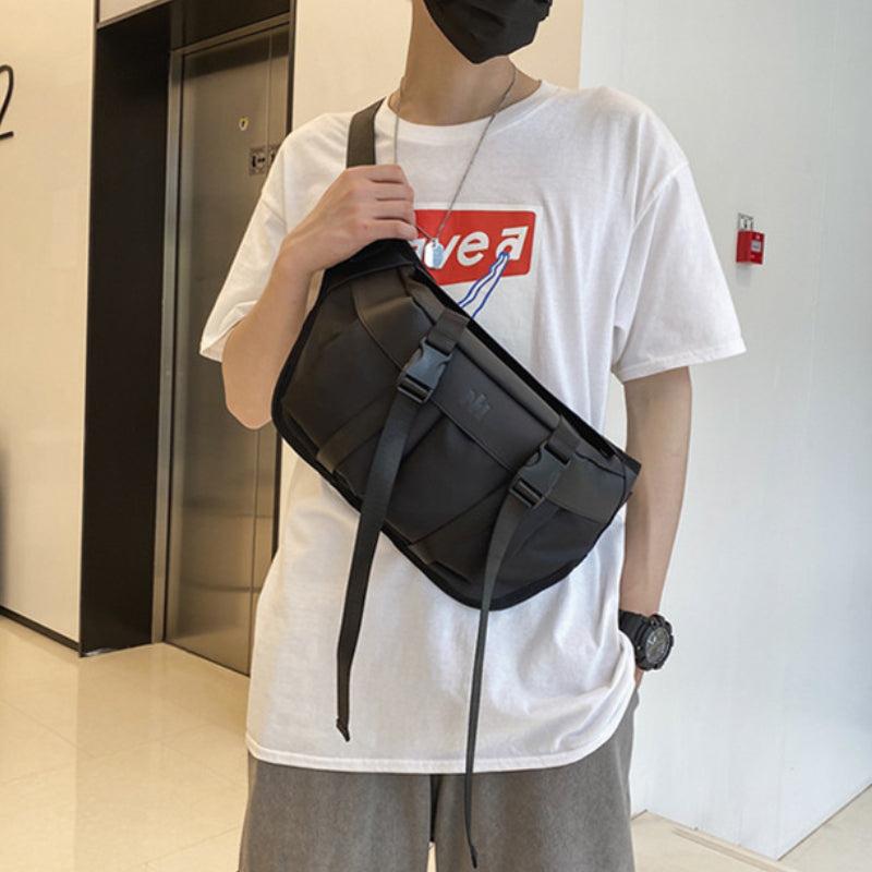 Student Shoulder Bag Large Capacity Men's Crossbody Bag