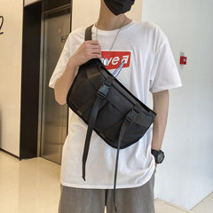 Student Shoulder Bag Large Capacity Men's Crossbody Bag