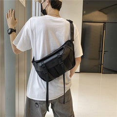 Student Shoulder Bag Large Capacity Men's Crossbody Bag