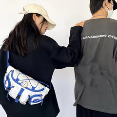 Cargo Style Crossbody Bag Anti Splash