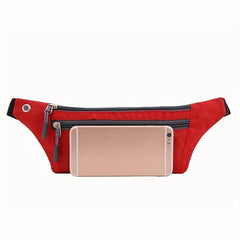 Lightweight Sports Waist Bag With Earphone Hole