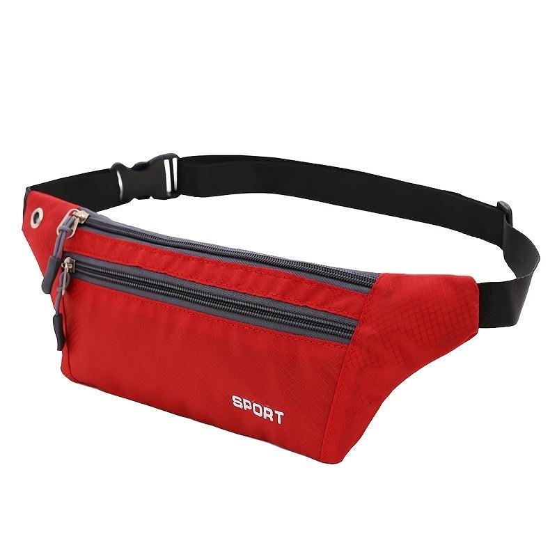 Lightweight Sports Waist Bag With Earphone Hole