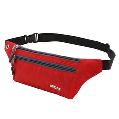 Lightweight Sports Waist Bag With Earphone Hole