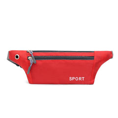 Lightweight Sports Waist Bag With Earphone Hole