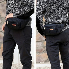 Men's Waterproof Crossbody Shoulder Bag for Outdoor Hiking Travel Work