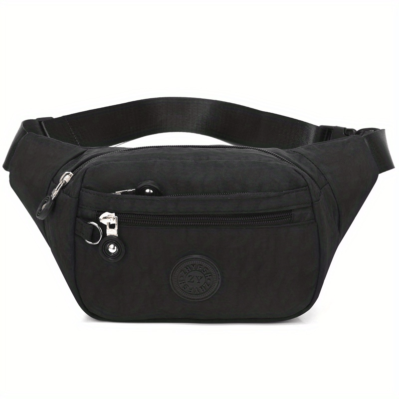 Casual Fanny Bag Cash Register Bag Large Capacity Sports Chest Bag