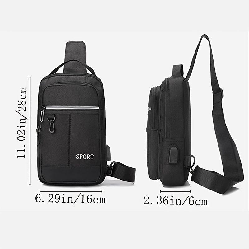 Men's Chest Bag Casual Shoulder Bag