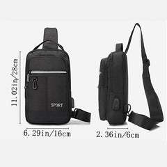 Men's Chest Bag Casual Shoulder Bag